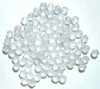 50 6mm Matte Crystal Round Glass Beads